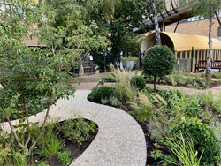 Nottingham hospital garden