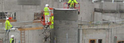 Work on chimneys at zoo