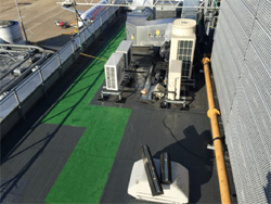 Flat roof at North Terminal