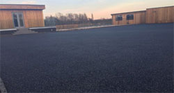 Trailflex surfacing at resort car park