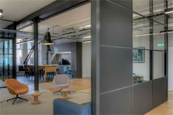 Partitions at office