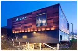 Primark building at Livingston