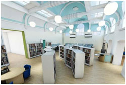 The restored Tate library in Streatham