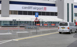 Townscape CT Blocks at Cardiff Airport