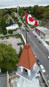 Canadian roof turret