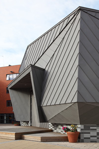 Zinc facade at Pimlico Academy