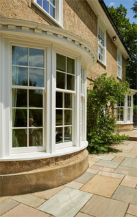 New shaped bay windows