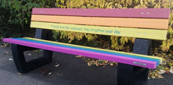 Rainbow seat